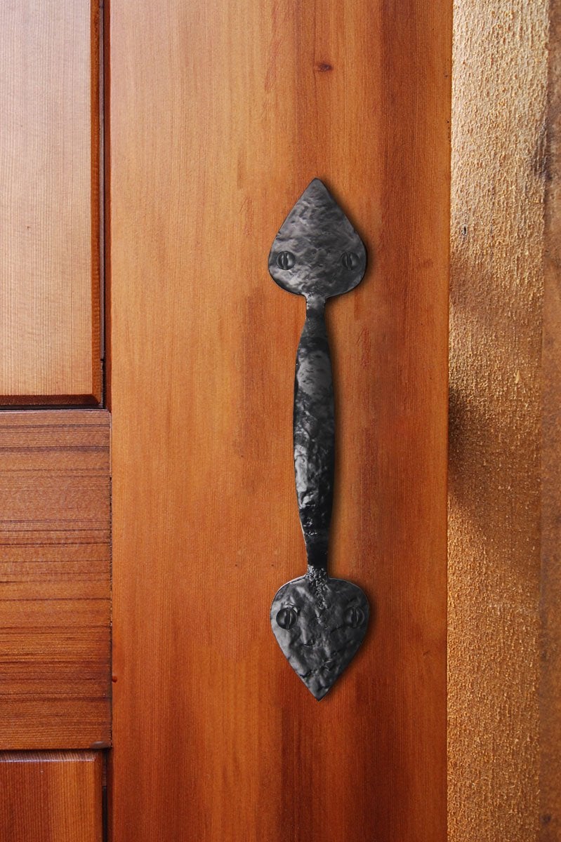 Iron Valley Hardware Iron Valley - 9" Heart Door Pull Handle - Solid Cast Iron - Image 5